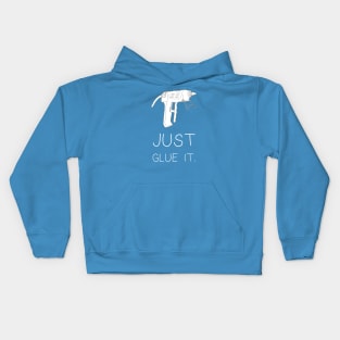 Just Glue It Kids Hoodie